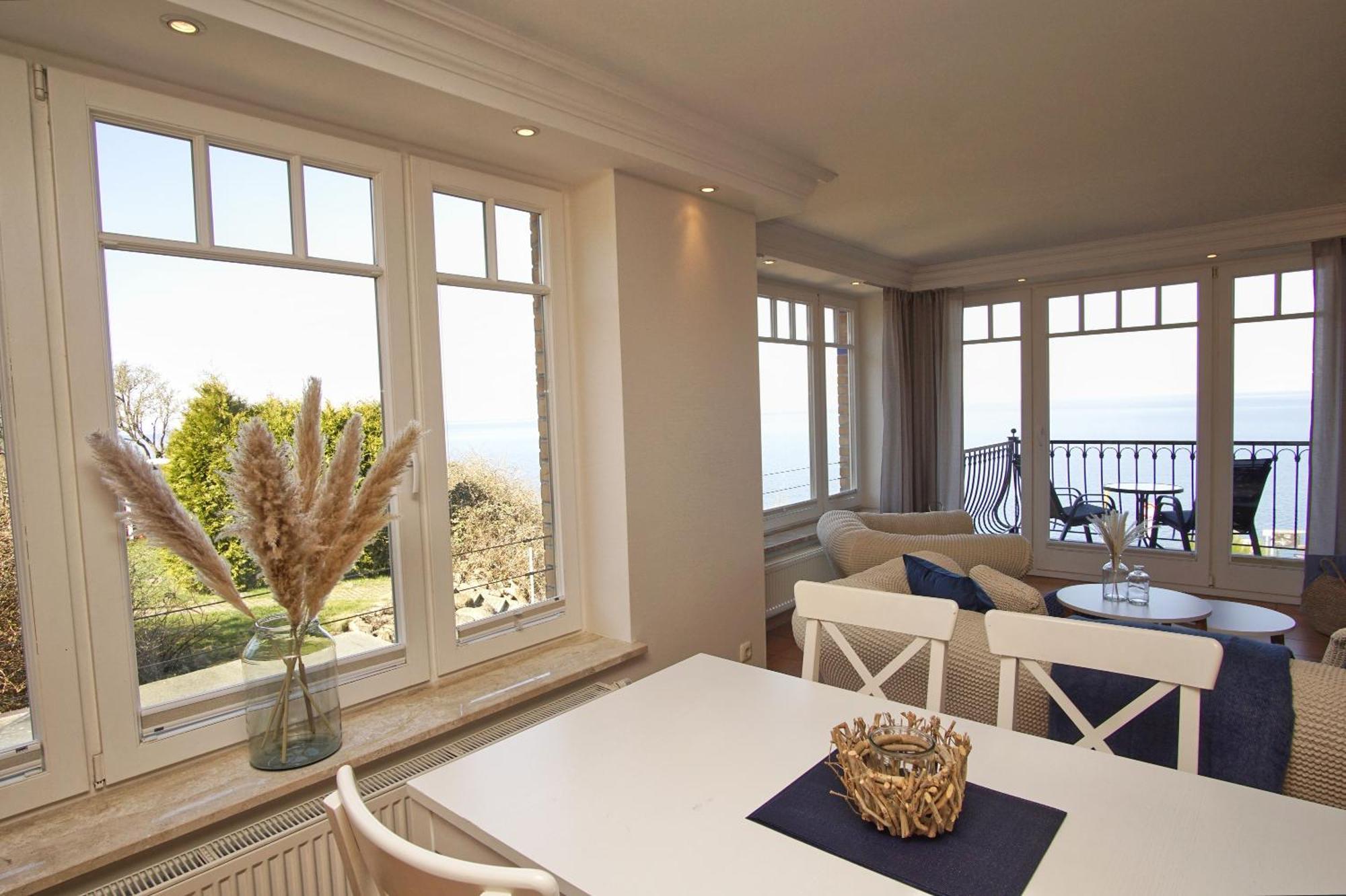 Ferienwohnung Mit Traumhaftem Meerblick - Haus Am Meer Fewo 01 Lohme Exterior foto